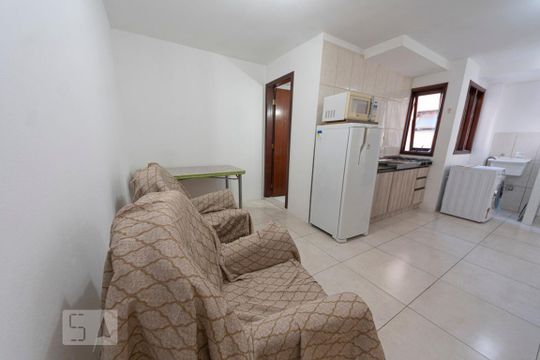 Sala de apartamento para alugar com 1 quarto, 38m² em Centro, São Leopoldo