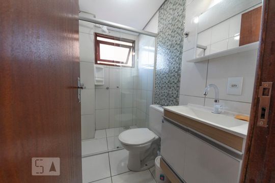 Banheiro de apartamento para alugar com 1 quarto, 38m² em Centro, São Leopoldo