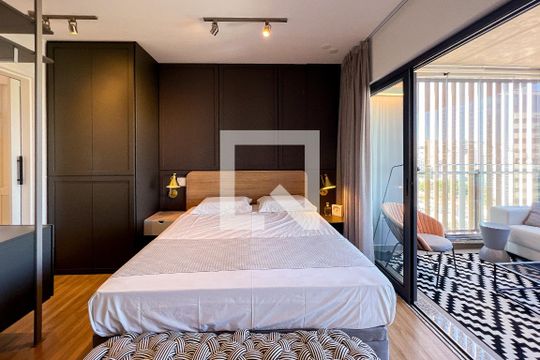 Studio de kitnet/studio para alugar com 1 quarto, 45m² em Vila Nova Conceição, São Paulo