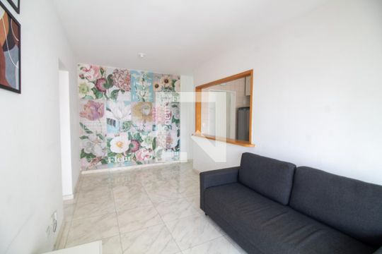 Sala de apartamento para alugar com 2 quartos, 62m² em Brooklin, São Paulo