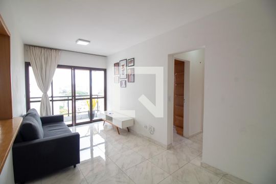 Sala de apartamento para alugar com 2 quartos, 62m² em Brooklin, São Paulo