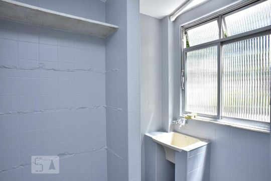 Área de Serviço de apartamento à venda com 2 quartos, 45m² em Taquara, Rio de Janeiro