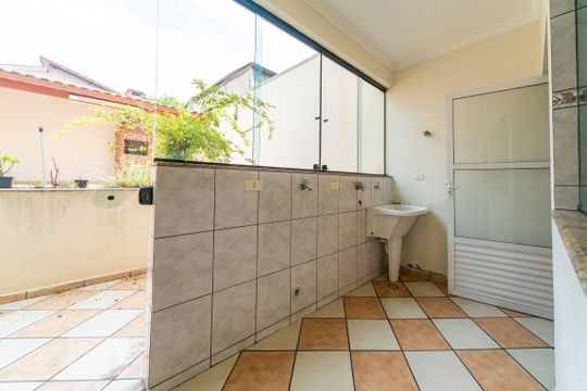 Área de Serviço de casa à venda com 4 quartos, 286m² em Jardim, Santo André