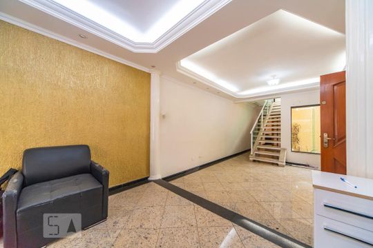 Sala de casa à venda com 4 quartos, 286m² em Jardim, Santo André