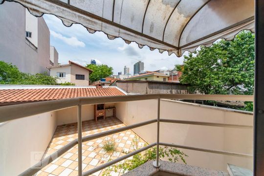 Varanda do Quarto 1 de casa à venda com 4 quartos, 286m² em Jardim, Santo André