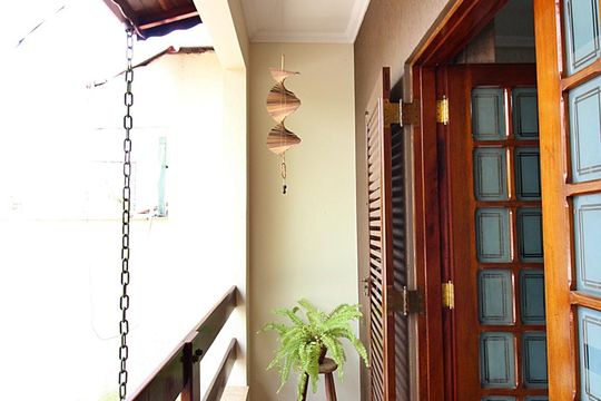 Varanda do Quarto 1 - Suíte de casa para alugar com 3 quartos, 300m² em Centro, Diadema