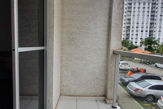 Varanda de apartamento para alugar com 2 quartos, 52m² em Barra da Tijuca, Rio de Janeiro
