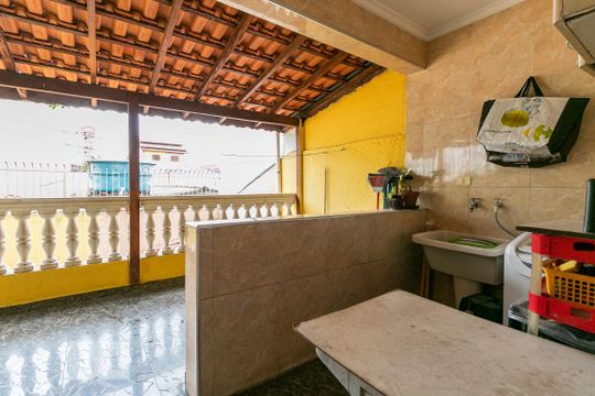 Área de Serviço de casa à venda com 4 quartos, 270m² em Vila Centenario, São Paulo