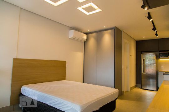 Studio de kitnet/studio à venda com 1 quarto, 29m² em Mirandópolis, São Paulo