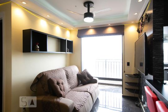 Sala de apartamento à venda com 2 quartos, 56m² em Jardim Norma, São Paulo