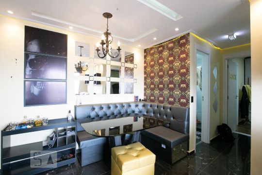 Sala de apartamento à venda com 2 quartos, 56m² em Jardim Norma, São Paulo
