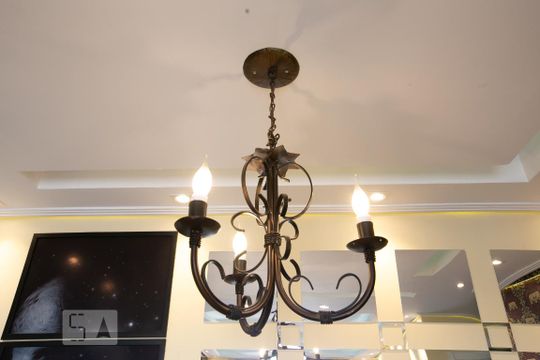 Detalhe Sala de apartamento à venda com 2 quartos, 56m² em Jardim Norma, São Paulo