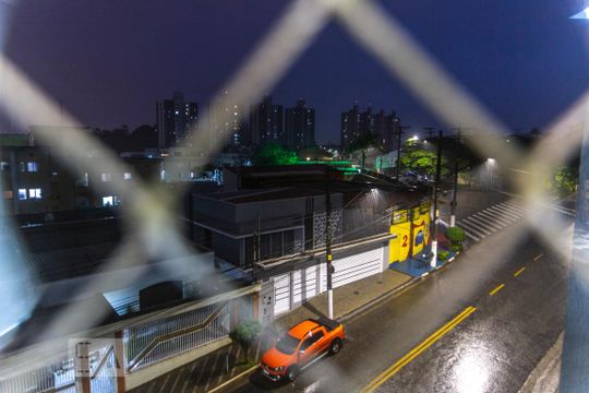 Vista sala de estar de apartamento à venda com 4 quartos, 198m² em Jardim Wallace Simonsen, São Bernardo do Campo