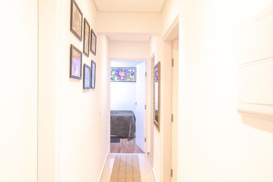 Corredor de apartamento à venda com 4 quartos, 198m² em Jardim Wallace Simonsen, São Bernardo do Campo