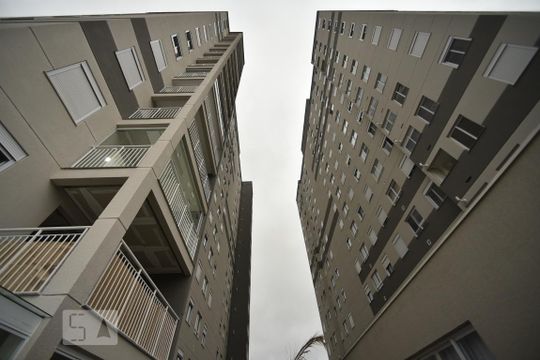 Área comum - fachada interna de apartamento à venda com 2 quartos, 48m² em Cidade Mãe do Céu, São Paulo