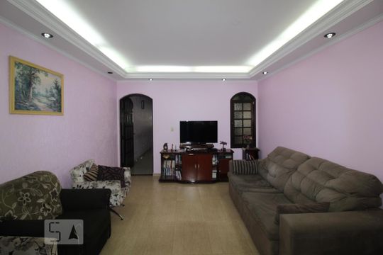 Sala de casa à venda com 4 quartos, 338m² em Campestre, Santo André
