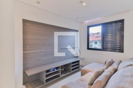 Sala Estar de apartamento à venda com 2 quartos, 73m² em Cidade São Francisco, São Paulo