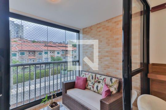 Varanda de apartamento à venda com 2 quartos, 73m² em Cidade São Francisco, São Paulo