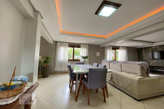 Sala de Jantar de casa à venda com 4 quartos, 400m² em Santo Andre, São Leopoldo