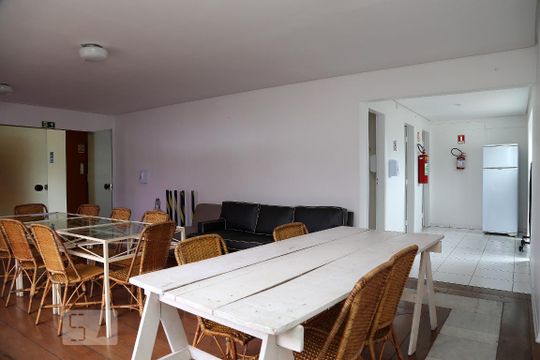Área comum - Salão de festas de apartamento para alugar com 2 quartos, 58m² em Vila Andrade, São Paulo