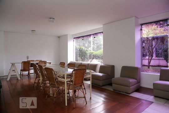 Área comum - Salão de festas de apartamento para alugar com 2 quartos, 58m² em Vila Andrade, São Paulo
