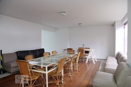 Área comum - Salão de festas de apartamento para alugar com 2 quartos, 58m² em Vila Andrade, São Paulo