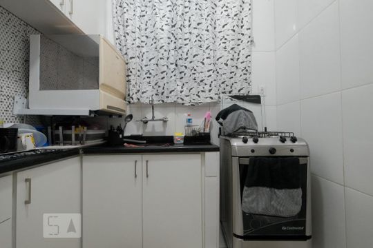 Cozinha de apartamento à venda com 3 quartos, 90m² em Maracanã, Rio de Janeiro