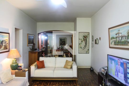 Sala de apartamento à venda com 3 quartos, 135m² em Gávea, Rio de Janeiro