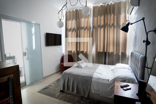 Sala/Quarto de apartamento à venda com 1 quarto, 20m² em Botafogo, Rio de Janeiro
