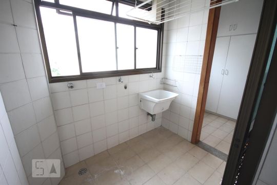 Área de Serviço de apartamento à venda com 3 quartos, 110m² em Vila Gumercindo, São Paulo