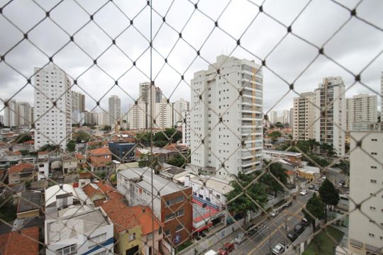 Vista de apartamento à venda com 3 quartos, 110m² em Vila Gumercindo, São Paulo