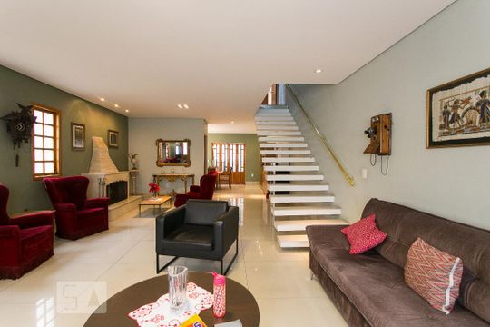 Sala de Estar de casa à venda com 5 quartos, 75m² em Chácara Tatuapé, São Paulo