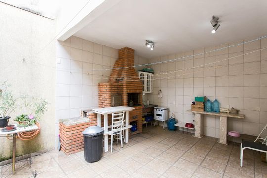 Quintal - Churrasqueira de casa à venda com 5 quartos, 75m² em Chácara Tatuapé, São Paulo
