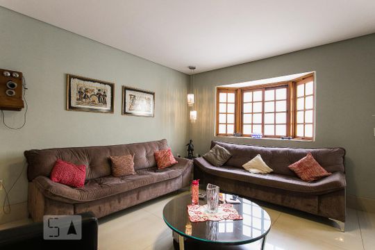 Sala de Estar de casa à venda com 5 quartos, 75m² em Chácara Tatuapé, São Paulo
