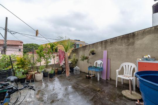 Varanda do Quarto 1 de casa à venda com 2 quartos, 130m² em Vila Romero, São Paulo