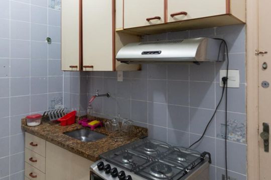 Cozinha e Área de Serviço de apartamento à venda com 2 quartos, 60m² em Maracanã, Rio de Janeiro