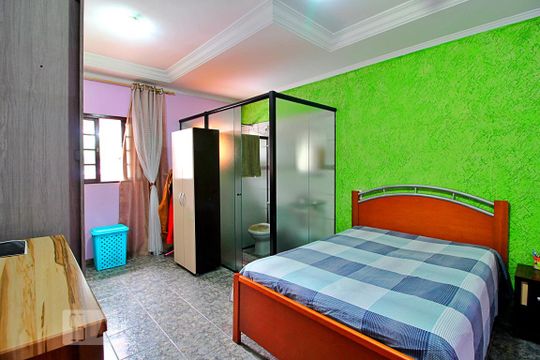 Suíte 1 de casa à venda com 4 quartos, 350m² em Parque João Ramalho, Santo André