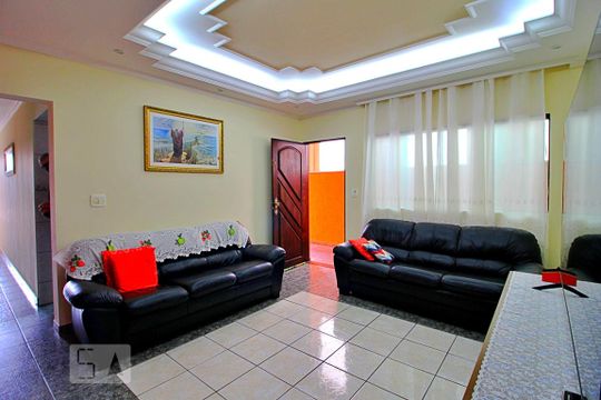 Sala de casa à venda com 4 quartos, 350m² em Parque João Ramalho, Santo André