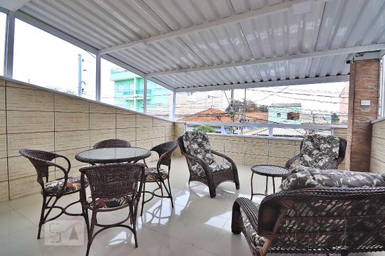Varanda da Suíte de casa à venda com 3 quartos, 278m² em Vila Floresta, Santo André