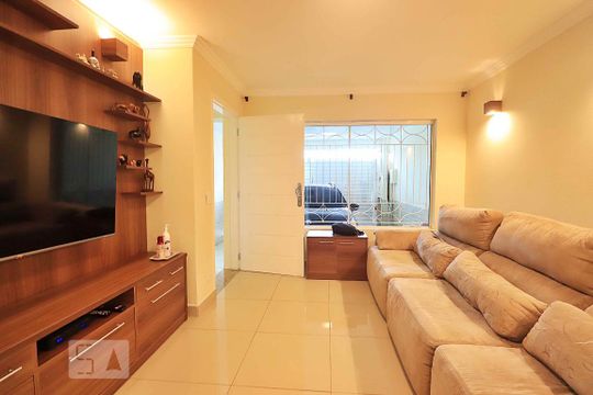 Sala de casa à venda com 3 quartos, 278m² em Vila Floresta, Santo André