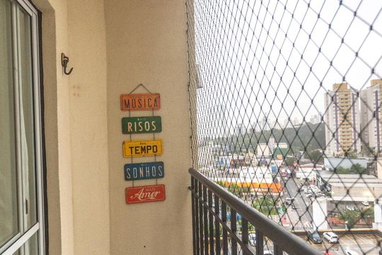 Varanda de apartamento para alugar com 2 quartos, 53m² em Nova Petrópolis, São Bernardo do Campo