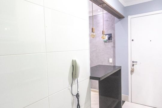 Cozinha de apartamento para alugar com 2 quartos, 53m² em Nova Petrópolis, São Bernardo do Campo
