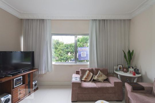 Sala de apartamento à venda com 2 quartos, 90m² em Praça da Bandeira, Rio de Janeiro