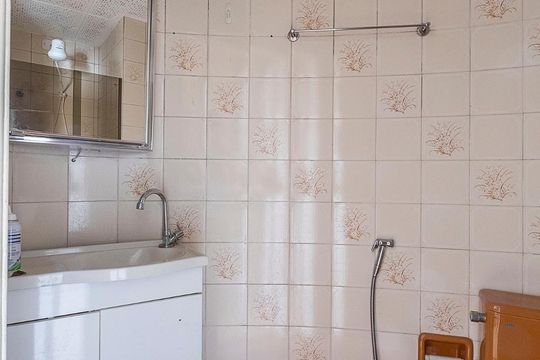 Suíte - Banheiro de apartamento para alugar com 1 quarto, 50m² em Pinheiros, São Paulo