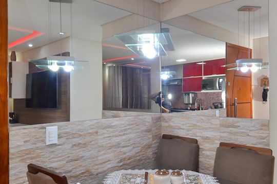 Sala de apartamento para alugar com 2 quartos, 48m² em Vila Bremen, Guarulhos