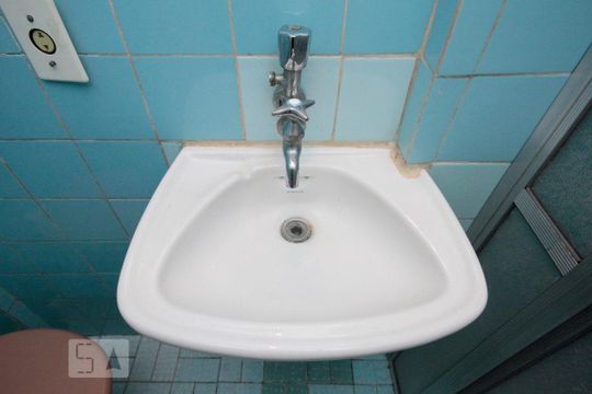 Banheiro de apartamento à venda com 1 quarto, 36m² em Campos Elíseos, São Paulo