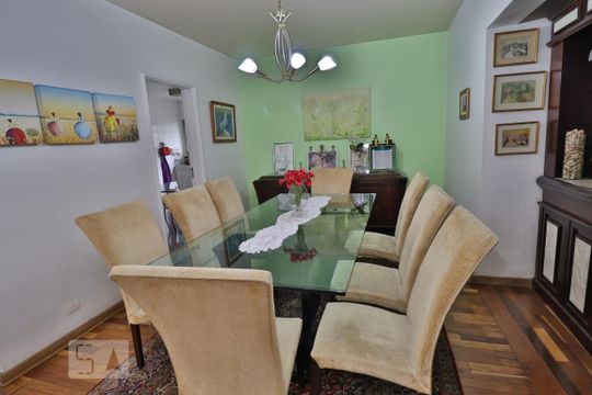 Sala de Jantar de apartamento à venda com 4 quartos, 227m² em Pinheiros, São Paulo