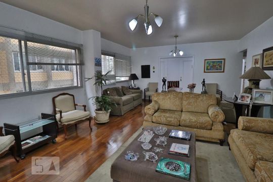 Sala de apartamento à venda com 4 quartos, 227m² em Pinheiros, São Paulo