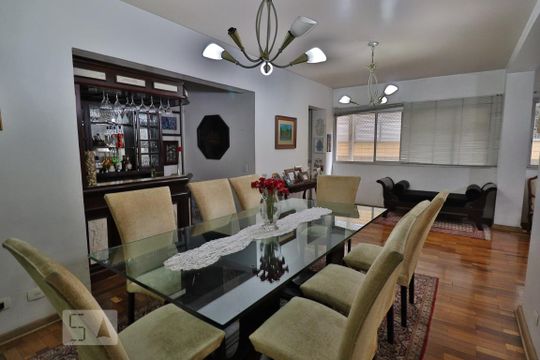 Sala de Jantar de apartamento à venda com 4 quartos, 227m² em Pinheiros, São Paulo