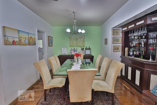 Sala de Jantar de apartamento à venda com 4 quartos, 227m² em Pinheiros, São Paulo